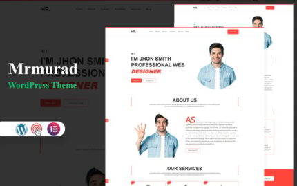 Mrmurad-Tema WordPress Portofolio Pribadi dan Resume