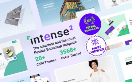 Multipurpose Intense - Template Situs Web HTML Bootstrap #1