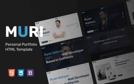 Muri - Personal Portfolio HTML Template