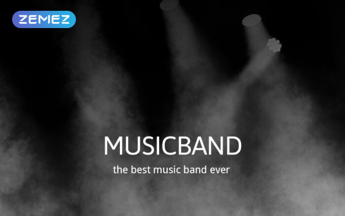 Musicband - Template Joomla Bergaya untuk Band Musik