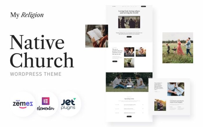 Gereja Asli - Tema WordPress Agama Saya