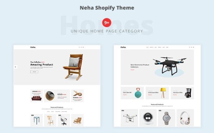 Neha - Tema Shopify Serbaguna