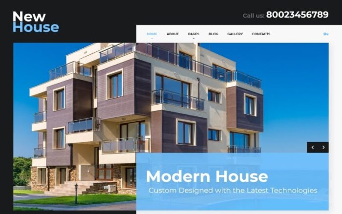 Template Joomla Rumah Baru