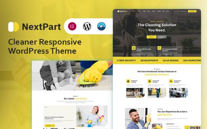 Nextpart - Cleaner WordPress Theme