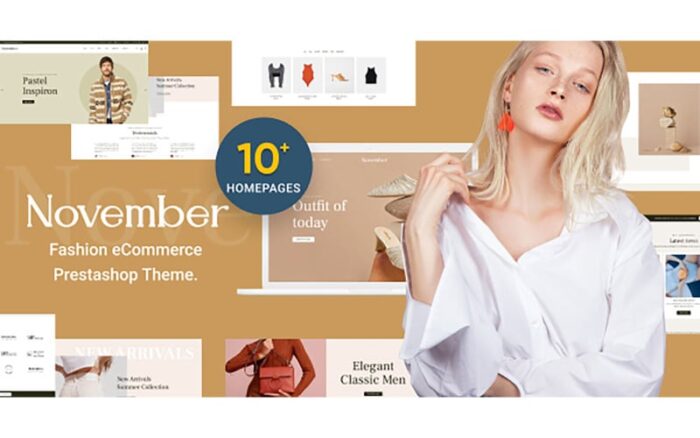 November Fashion Prestasop Template