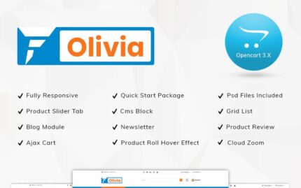 Olivia Mega Store OpenCart Template