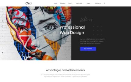 Olly - Advertising Agency Multipage HTML5 Website Template