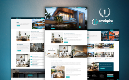 OmniSpire Real Estate  Elementor Template kit