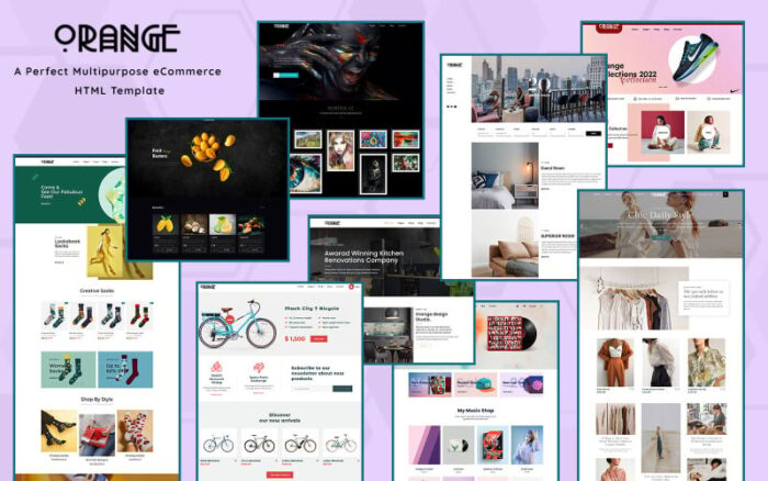 Orange - Template HTML eCommerce Serbaguna