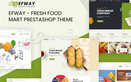 Organic Elementor - Fresh Food Mart Prestashop Theme