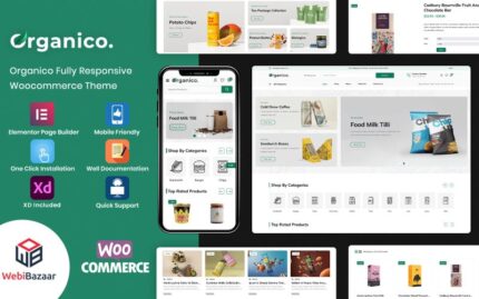 Organico - Stylish Organic Food Template WooCommerce Theme