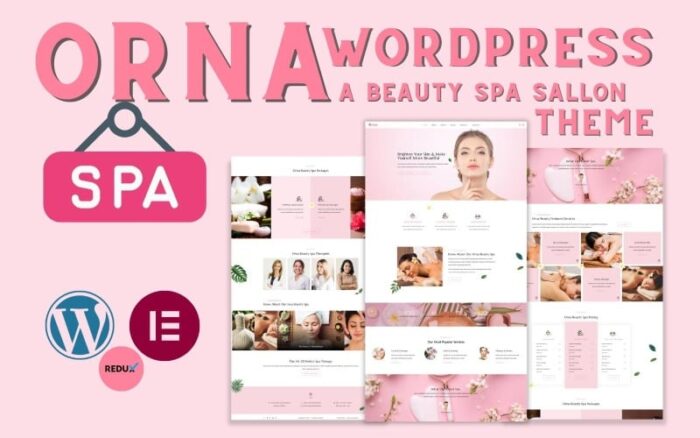 Orna - Tema WordPress Salon Spa yang Indah