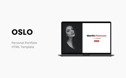 Oslo - Premium Personal Portfolio Template