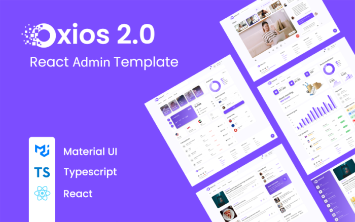 Oxios 2.0 - Next Generation React Template