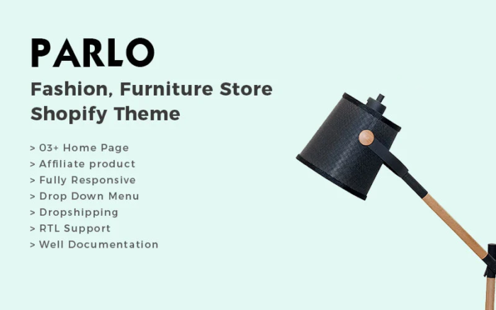 Parlo - Tema Shopify Mode