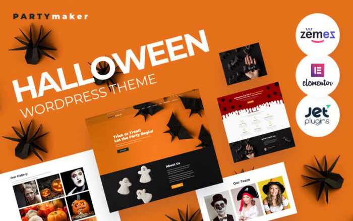 PartyMaker - Tema WordPress Halloween