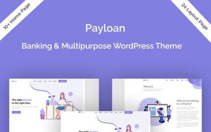 Payloan - Tema WordPress Pinjaman & Perbankan