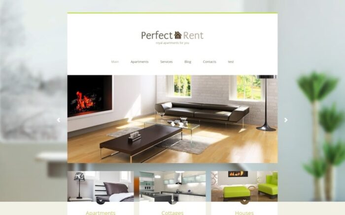 Perfect Rent - Template Joomla Multihalaman Modern Real Estat