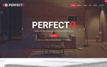 Perfecto - Luxury Hotel Responsive Joomla Template