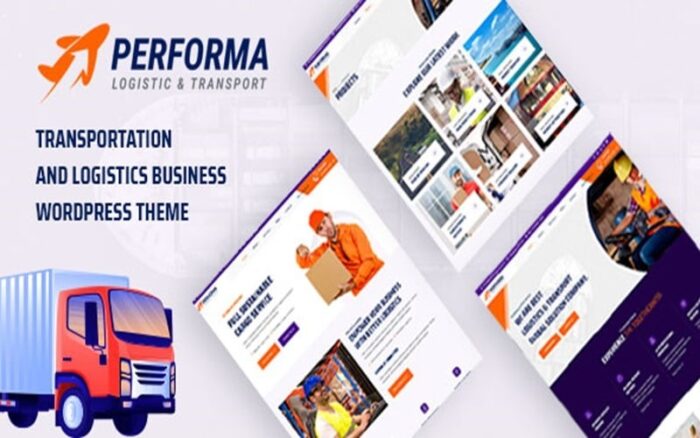 Performa - Tema WordPress Bisnis Transportasi & Logistik