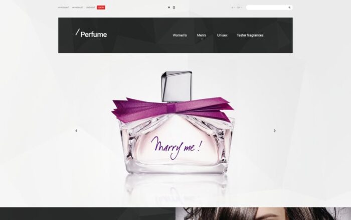 Tema Magento Parfum