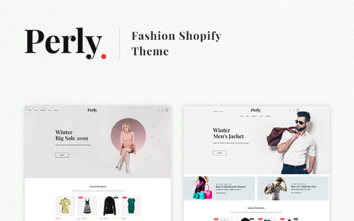 Perly – Tema Shopify Mode