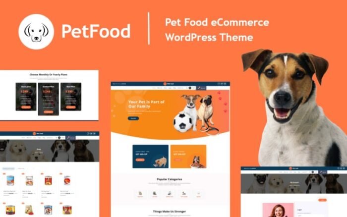 Pet Food WooCommerce WordPress Theme