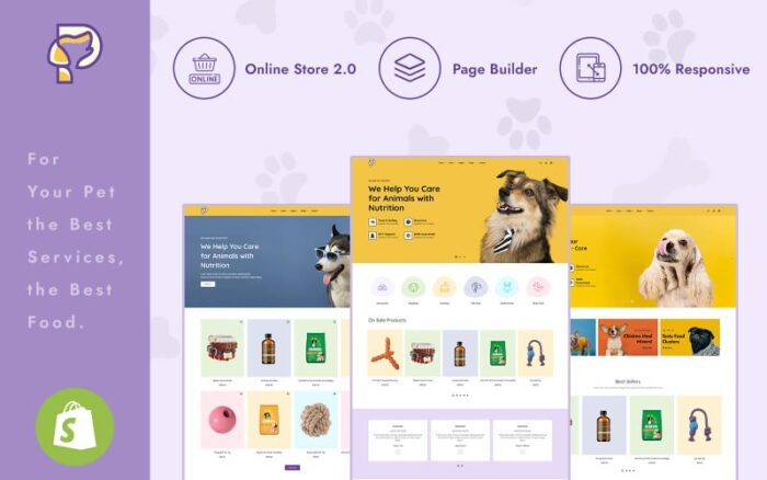 Petshoppe - Tema Shopify Toko Hewan Peliharaan