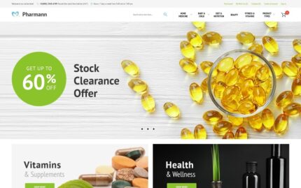 Pharmann - Tema Magento Toko Obat