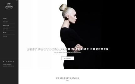 Photography HTML Template