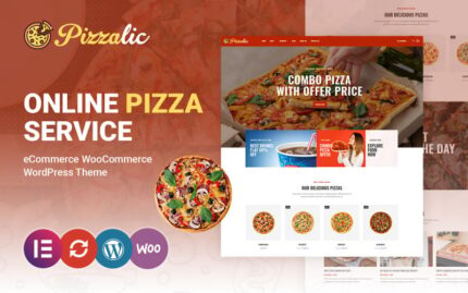 Pizzalic - Pizza and Fast Food Restaurant WooCommerce Theme