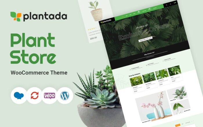 Plantada - Tema WooCommerce Toko Pembibitan Bunga