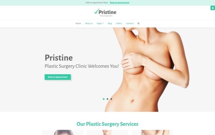 Plastic Surgery Clinic Joomla Template