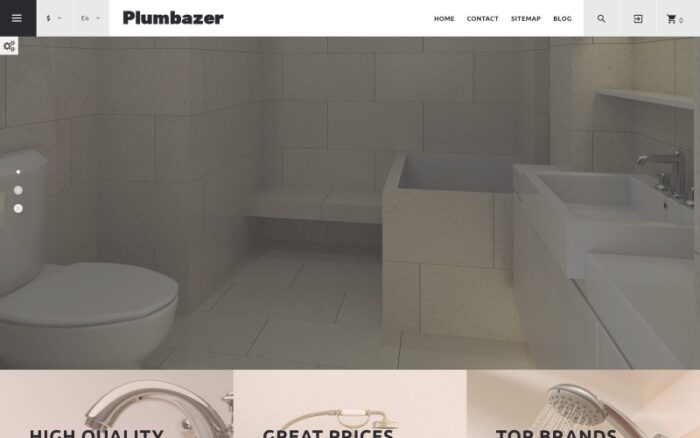 Plumbazer - Tema PrestaShop Responsif Perpipaan