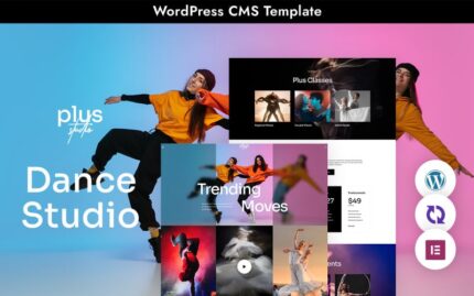 Plusstudio - Dance Studio Multipurpose Responsive WordPress Theme