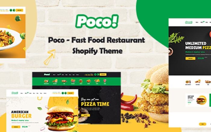 Poco - Tema Shopify Makanan Cepat Saji