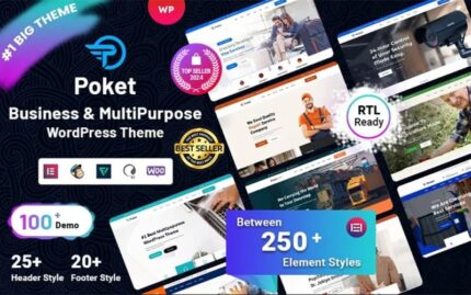 Poket - Tema WordPress Responsif Bisnis dan Serbaguna