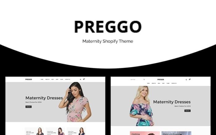 Preggo - Tema Shopify Bersalin