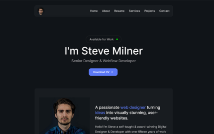 Probio - Creative Portfolio / Resume Html Template