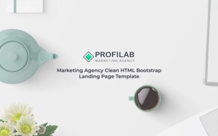 Profilab - Template Halaman Arahan Bootstrap HTML Bersih untuk Agensi Pemasaran