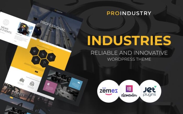 ProIndustry - Tema Industri WordPress yang Andal dan Inovatif