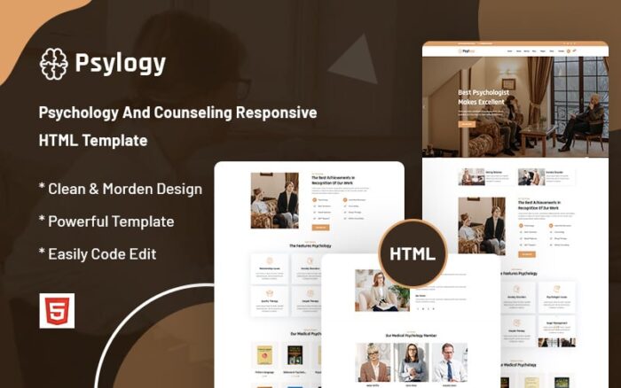 Psylogy – Template Situs Web Psikologi, Psikolog, & Pengacara