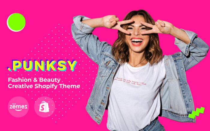 PUNSKY - Tema Shopify Kreatif Fashion & Kecantikan