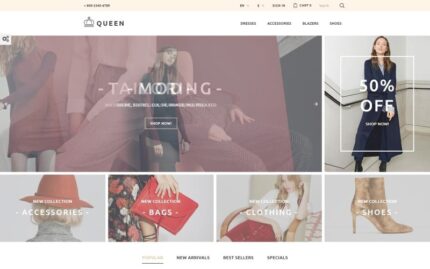 Ratu - Tema PrestaShop Pakaian Wanita