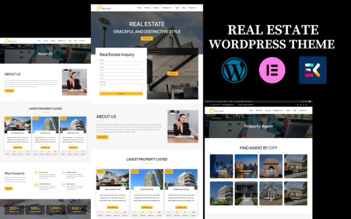 Tema WordPress Agen & Layanan Real Estat