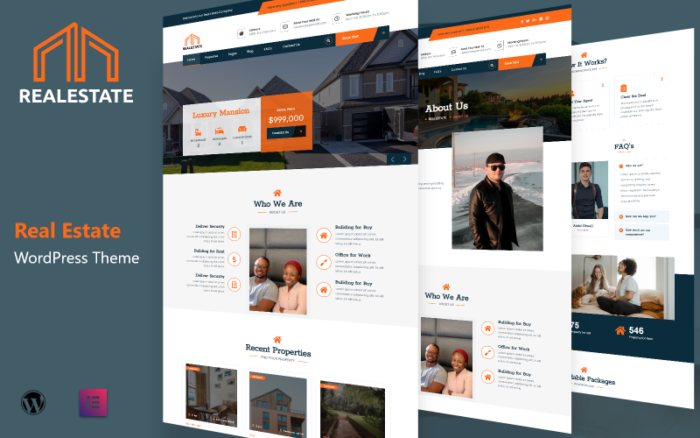 RealEstate - Tema WordPress Real Estat