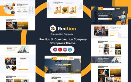 Rection - Tema WordPress Perusahaan Konstruksi