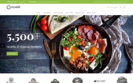 Recuidi - Healthy Food Store Magento Theme