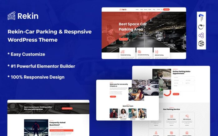 Rekin - Tema WordPress Parkir Mobil