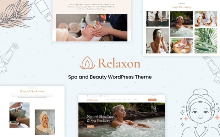 Relaxon - Tema WordPress Spa, Yoga dan Meditasi